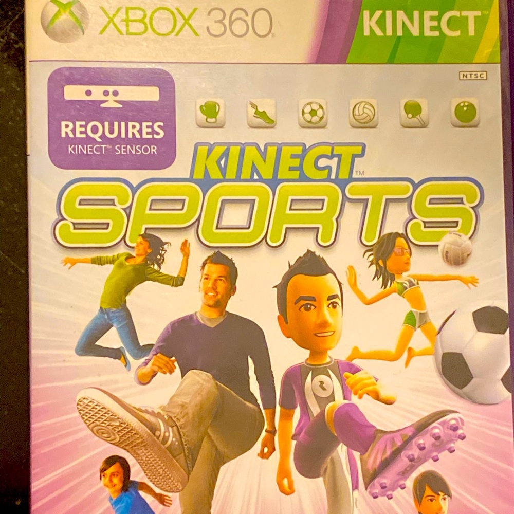 XBOX 360 Game KINECT Sports